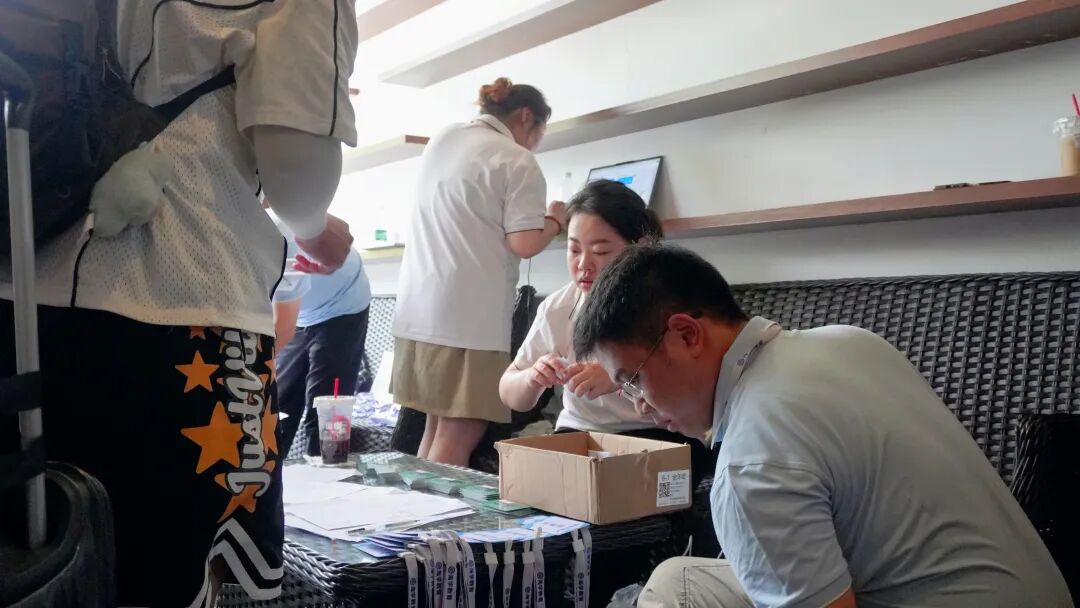 东部山庄学员报到