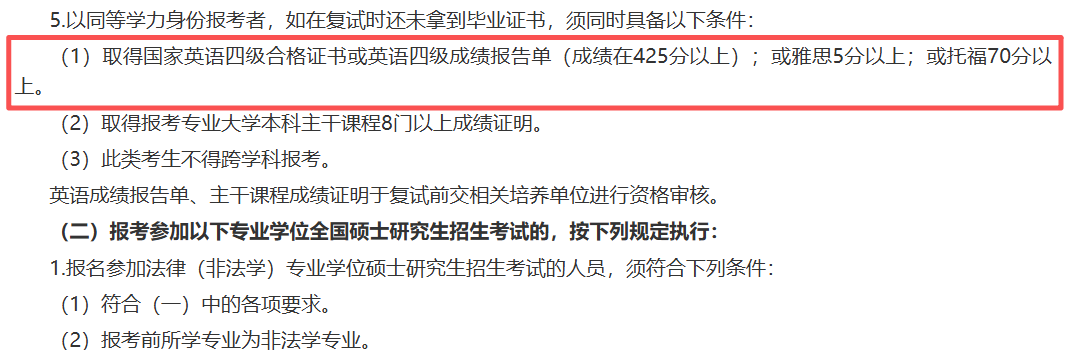 湖南大学同等学力四级要求