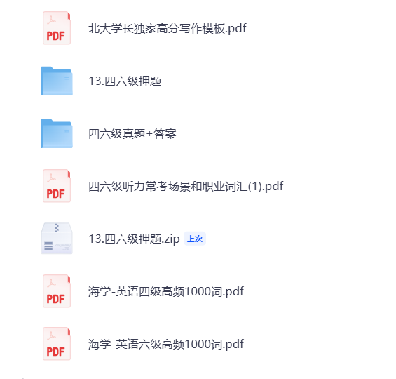 四六级成绩分析与提分资料领取