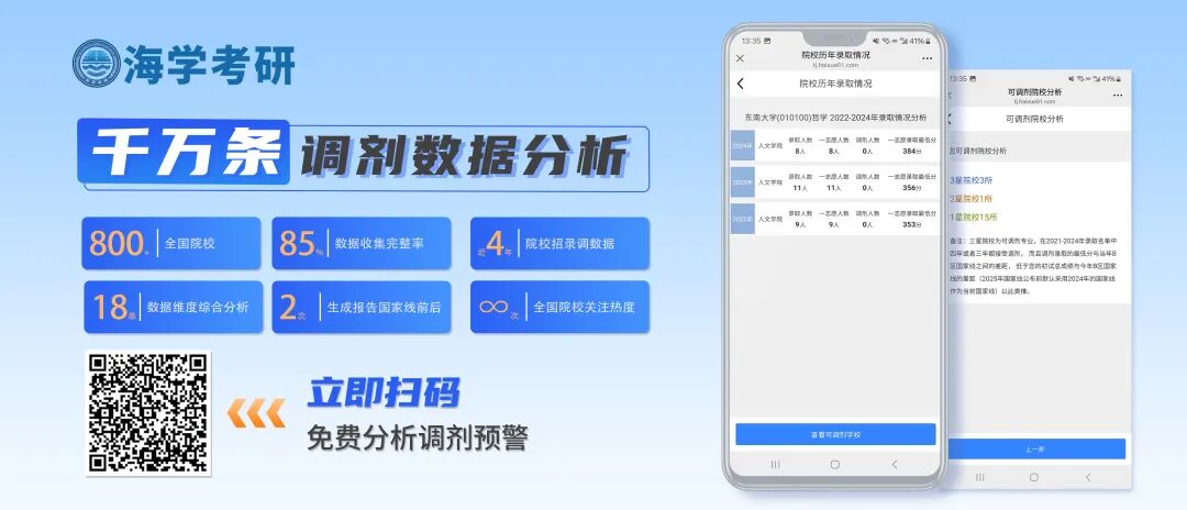 【海学校园】南京财经大学 | 大数据+专业评估,25考研复试调剂指导! - 内容图片 1